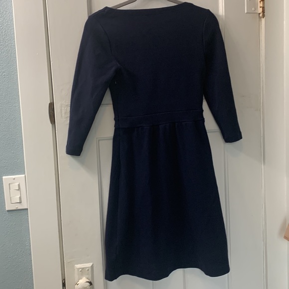 Boden Navy Alice Ponte Dress - Picture 4 of 4